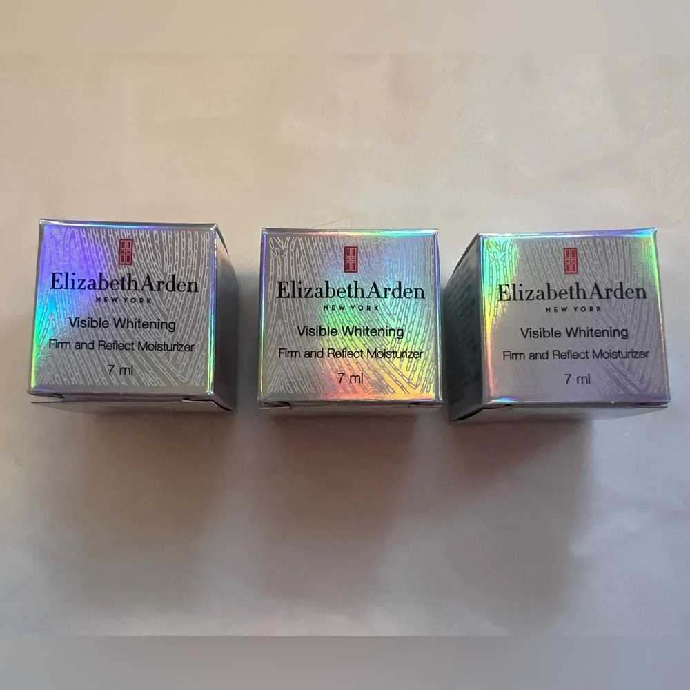 Elizabeth Arden Visible‎ Whitening Moisturizer Travel Minis 3pc Set